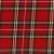 Stylish cloth in a red cage
