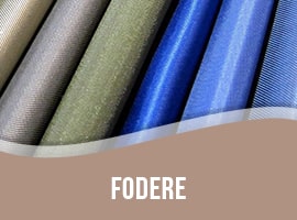 fodere made in Italy di alta qualità
